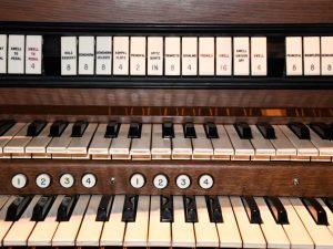 Organ keyboard