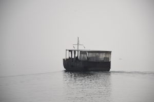 Boat on the Sea of Galilee