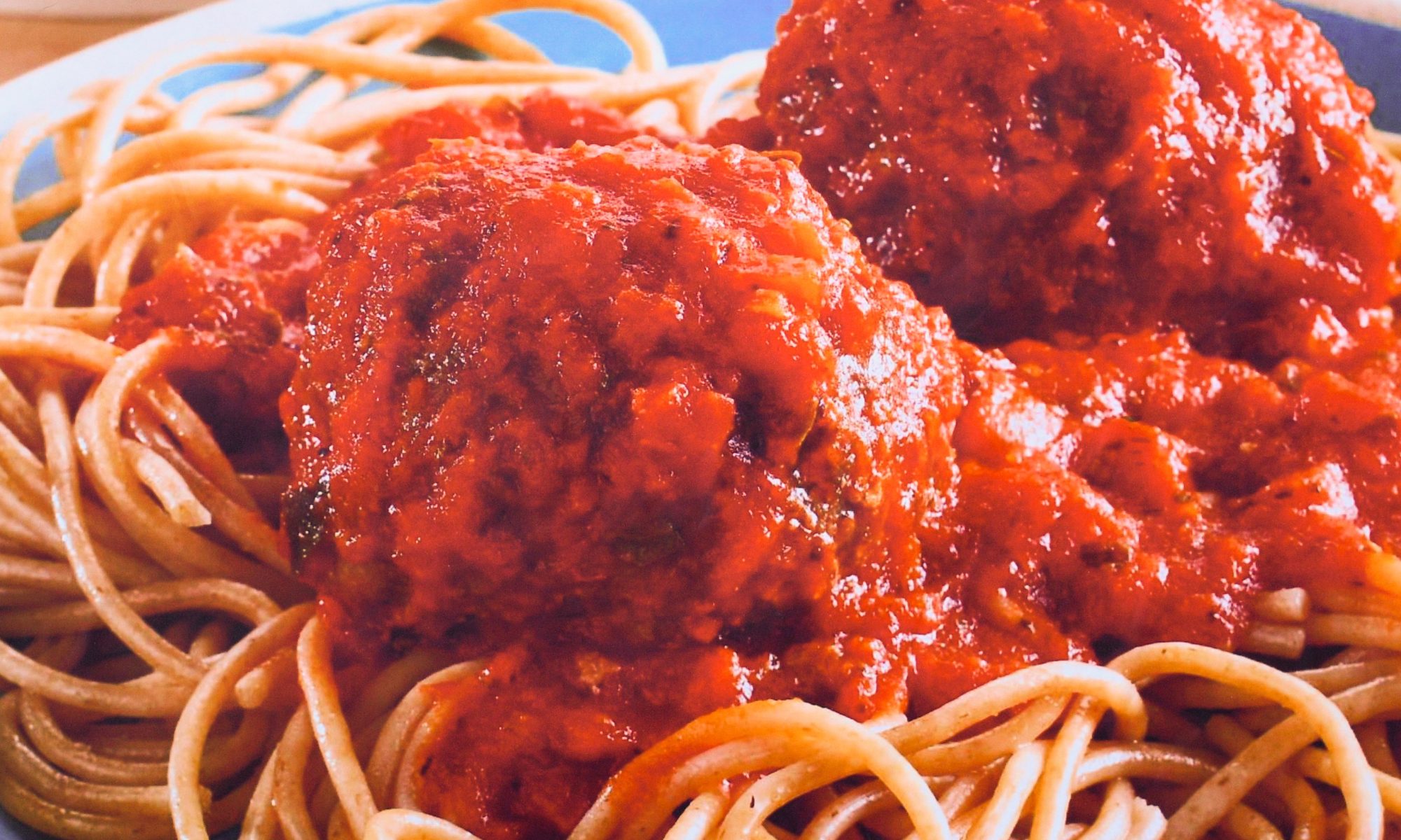 Spaghetti and meatballs