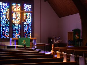 Sanctuary and altar