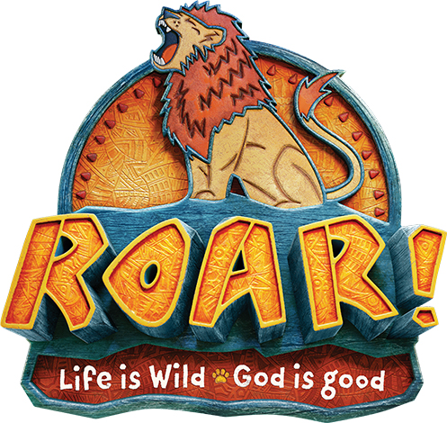 Vacation Bible School lion logo