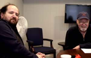 John Lasher and Pastor David Mueller