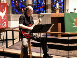 Wayne Smiley on guitar