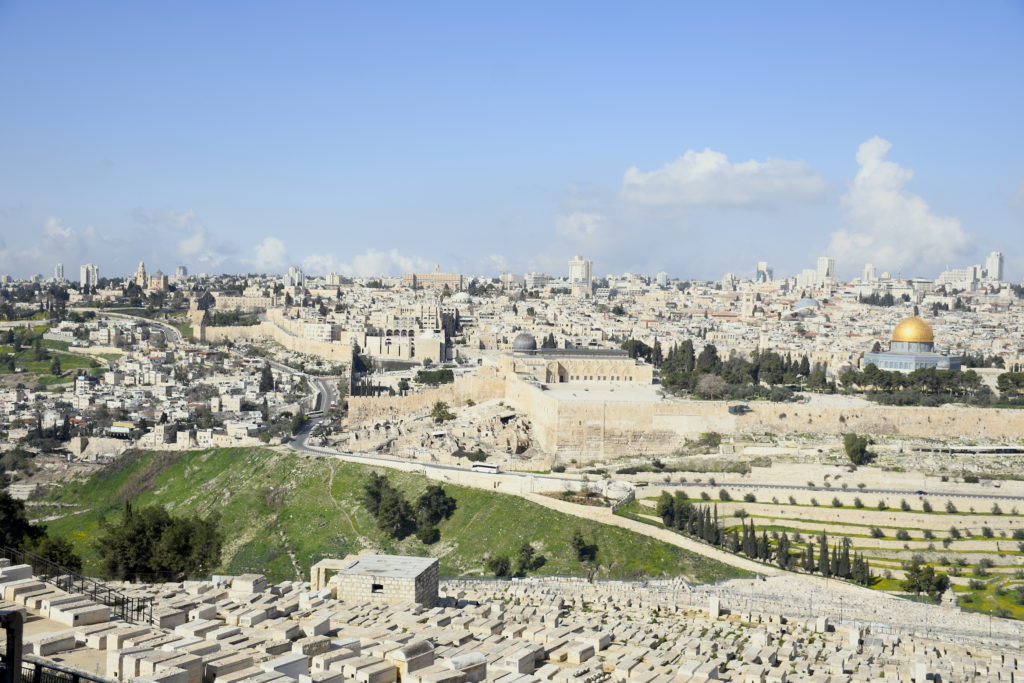 Jerusalem2018 from the Mt of Olives