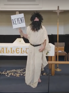 Gordon Simmons as John the Baptist