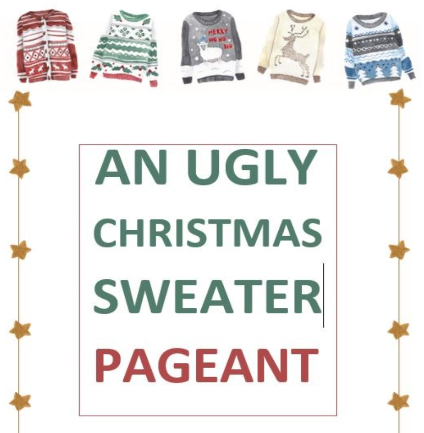 Ugly Christmas Sweater Pageant promo