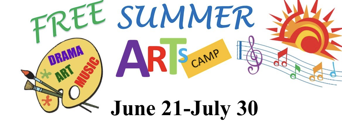 Summer Arts Camp graphic