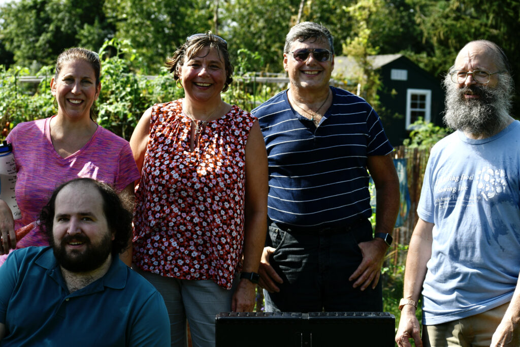 A group shot of some members of the St. Mark's Praise Band "Souls On Fire." 