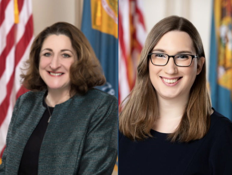 State Representative Debra Heffernan and State Senator Sarah McBride